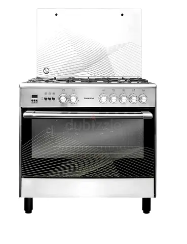 Tornado 90X60 Cm 5 Burner Cooking Range- 1 Year Warranty