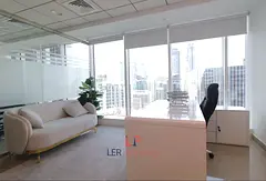Furnished and Partitioned | High Floor | Vacant