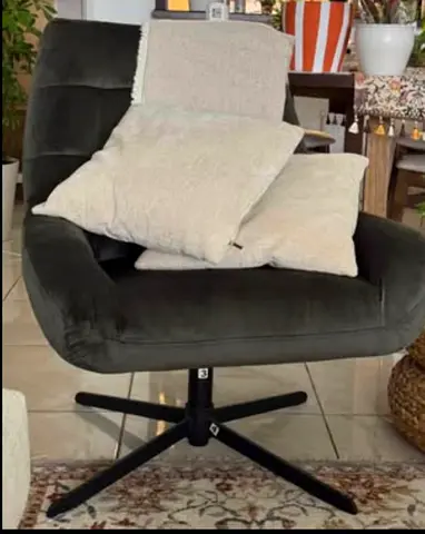 Classifieds: Swivel chair dark green home center | dubizzle Dubai