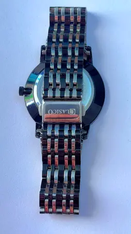 Men's Clasico stainless steel wristwatch - working, good condition
