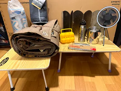 Camping gear