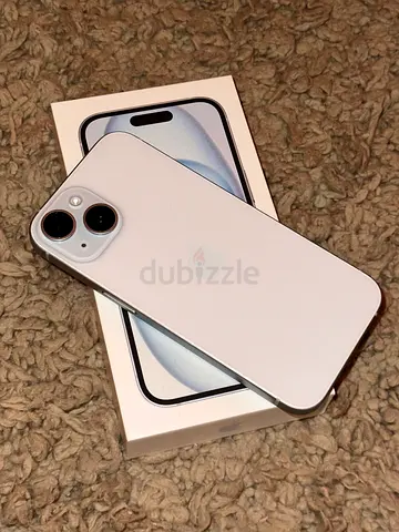 “Urgent” iPhone 15 TDRA 128gb with Box