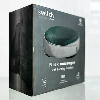 Switch Neck Massager with Heating Function - Like New, Boxed