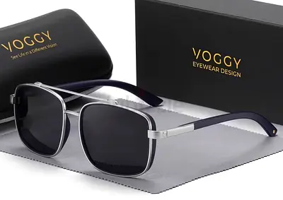Voggy Fashion Sunglasses (Silver Edition)