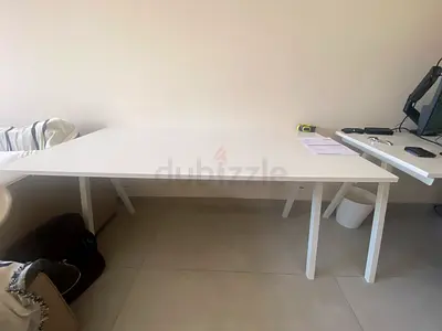 Sturdy White Desk