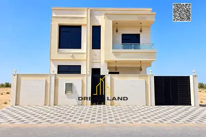 For sale: a property consisting of two floors and a roof, featuring master bedrooms and including central air conditioning; built-up area is 4,000 [sq