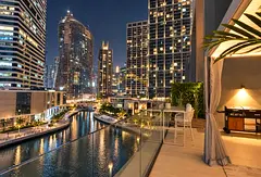 Fully Furnished | 2Bed Plus Maids | Water Front