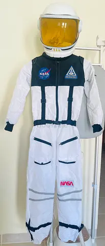 Child's NASA Astronaut Costume with Helmet - Good Condition