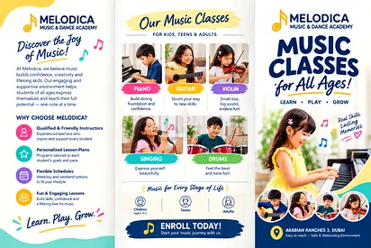 Music Classes - Melodica Arabian Ranches 3 Souk