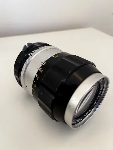 Vintage Nikon Nikkor 135 f3.5 Manual Lens - Good Condition