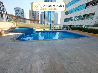 One Month Free+One Free parking • Free gym, pool free • Central AC • Open view • Near Al Khan Corniche Area• Easy access to Dubai & Ajm