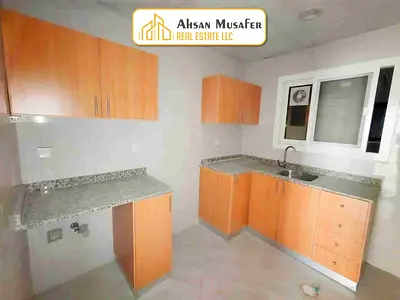//BRAND NEW BUILDING//PARKING FREE+BALCONY ALSO HAVE// EASY EXIT TO DUBAI NEAR RTA BUS STOP LAST UNIT 2BHK AVAILABLE WITH 2 WASHROOM 4CHQS