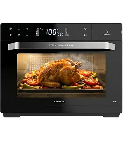 Kenwood 2-in-1 40L Steam Oven + Air Fryer (Model MOS40.000BK).
