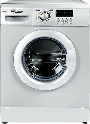 Super General 6 kg Front Loading Washing-Machine SGW-6100-NLEDS, 23 Programs, 1000 RPM