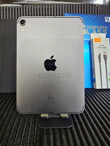 Apple iPad Mini 6 cellular 64GB Touch id working with accessories and delivery all over UAE 🇦🇪