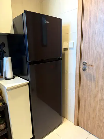 Double Door Refrigerator | Freezer | Black Finish