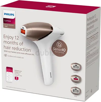 Philips Lumea IPL Hair Removal 9000 - Full Body, Cordless & Corded
