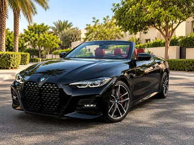 2024 BMW 420i M Sport Convertible | 19,300 km | Agency warranty and Service contract