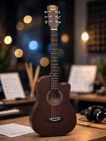 Beginners Friendly Acoustic Guitar 38-Inch
