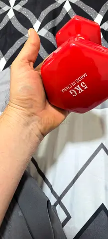5 kg Hex Dumbbells (Red) - brand new 1 pcs