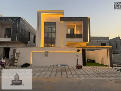 Modern Villa for Sale in Al Helio 2 | 4 Bedrooms, Majlis, and 2 Living Areas | Central Air Conditio