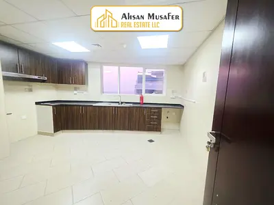 (Big Offer)Three Master Rooms + One Month Free+Two parking Free•gym pool free • Central AC • Near Al Khan Corniche Area• Easy access to Dubai & Ajm