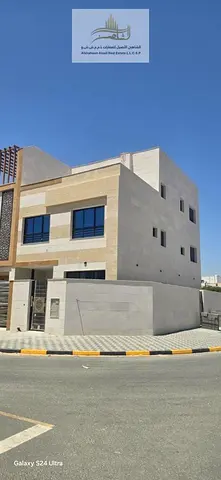 تاون هاوس 7 غرف للبيع في الزاهية | كورنر فاتحة على شارعين | 3443 قدم | G+2 | 6 حمامات | 4 صالات