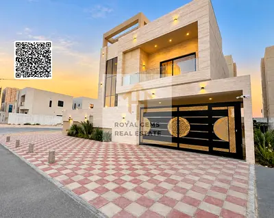 Experience Luxury Living in a Spacious 6BR Villa with Elegant Interiors, Premium Finishes & Rooftop Sitting Area | Villa Aamrah, Ajman