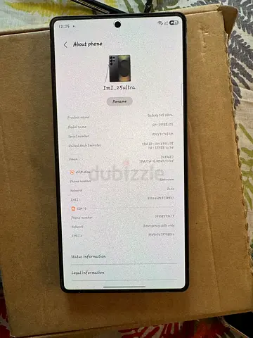 Samsung Galaxy S25 Ultra 5G | 12GB RAM / 256GB | Titanium Jetblack | Mint Condition with Extras