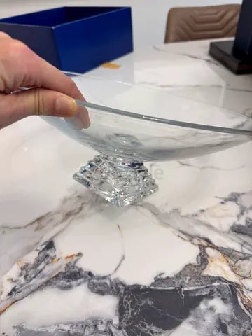 Mikasa Crystal cake stand
