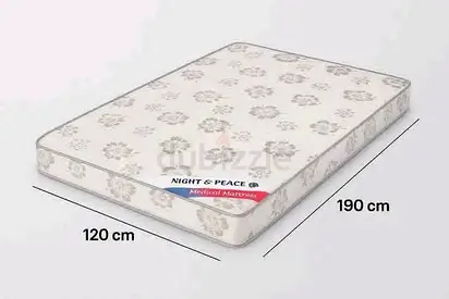 DOUBLE SIZE MEDICATED MATTRESS 120X190 CM