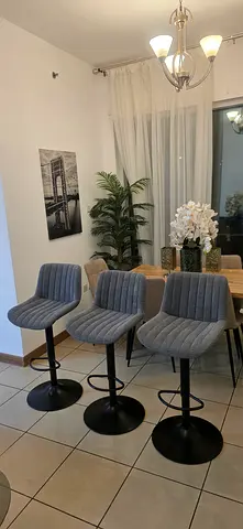 Bar Chairs (PAN Homes) - Set of 3 in brand new condition