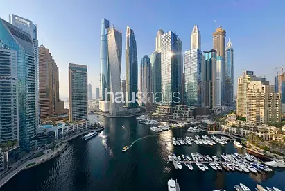 VACANT SEPTEMBER | Full Marina View | Huge Balcony