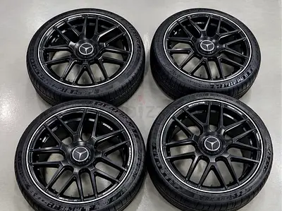 C63 AMG Original Wheels with Tyres x4 (full set)