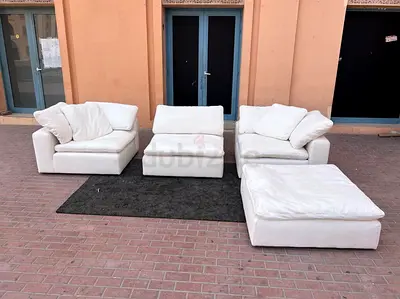4__ piece's Modular Klektic feather 🪶 filled Sofa Perfect Condition