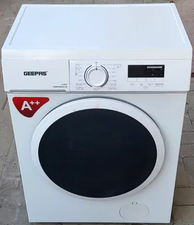 Fully automatic Geepas brand 6kg washing machine, condition is perfectly working.  one month warrant