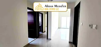 BRAND NEW BUILDING//2 MASTER ROOMS//PARKING FREE+6CHQS/30 DAYS FRE/ EASY EXIT TO DUBAI NEAR RTA BUS