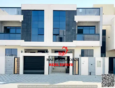 Luxury Townhouse for Sale in Al Helio 1, Ajman | Two Floors + Roof | 5 Bedrooms | Registration and