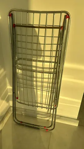 Foldable Stainless Steel Clothes Drying Rack - Used, Good Condition
