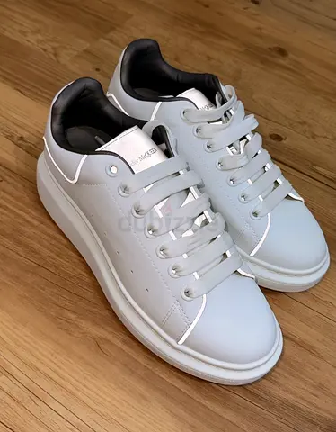 White reflective platform sneakers (Alexander McQueen) - size 42EU