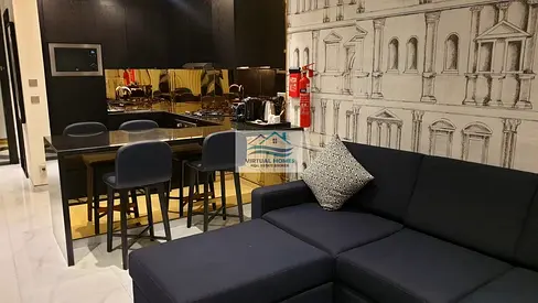 Stylish 1BR | Fully Fitted Kitchen | Balcony | The Atria