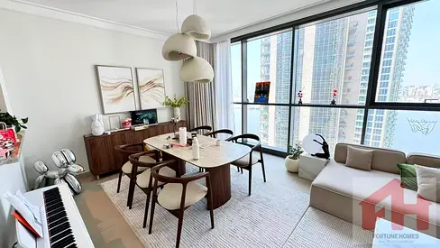 High-Floor Upgraded 2-Bedroom Apartment | Creek Views | Fully Furnished | Rented