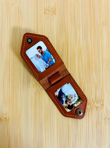 Handmade Leather Personalized Key Chain for Gifting