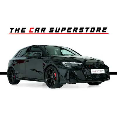 2026-Audi RS3 Hatchback-Metallic Black-Alcantra Trim-low Mileage-Warranty & Service Packages Availab