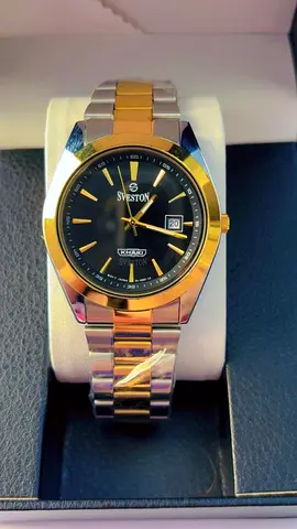 Sveston Two-Tone Men's Watch with Date - Like New