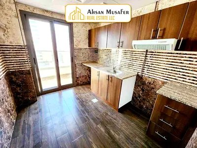 //BRAND NEW BUILDING+PARKING FREE +12CHQS// EASY EXIT TO DUBAI NEAR RTA BUS STOP LAST UNIT 1BHK WITH 2WASHROOM