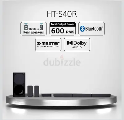HT-S40R 600W Home Theater Soundbar with Wireless Rear Speakers