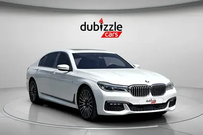 AED 1409/month | 2018 BMW 7-Series 750Li xDrive | GCC Specs | Ref#541243