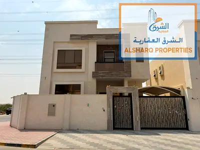 أفخم وارقي فيلا_الياسمين بعجمان_واجهة فاخرة_مساحة ممتازة