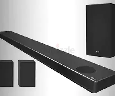 LG Soundbar SN11R with Wireless Subwoofer and Rear Speakers almost new